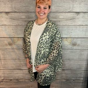 Leopard kimono